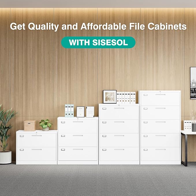2 Drawer Lateral File Cabinet - Image 4