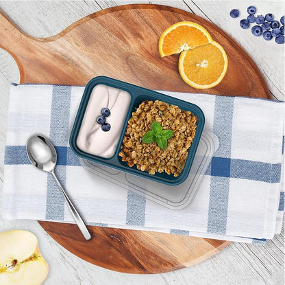 Bentgo Prep - 2-Compartment Snack Containers - Reusable, Microwaveable - Image 6