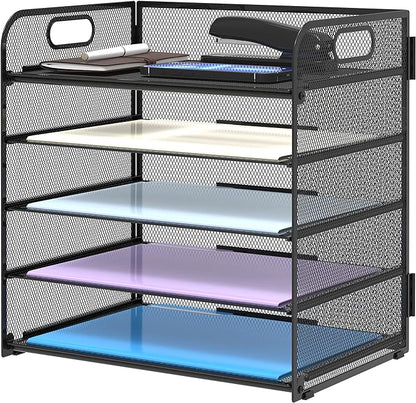 Supeasy 5 Trays Paper Organizer Letter Tray by SUPEASY