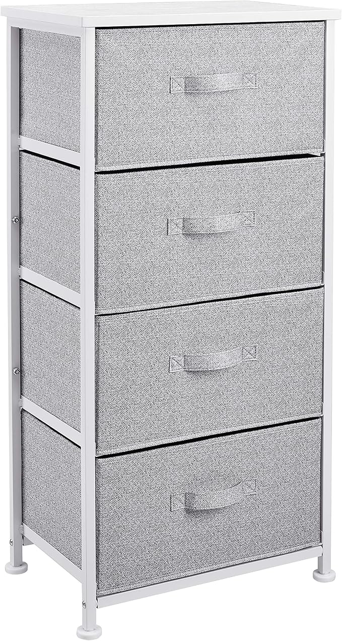 Amazon Basics Fabric 4-Drawer Storage Organizer Unit - Image 5