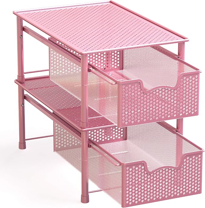 Simple Houseware Stackable Cabinet Basket Drawer Organizer - Image 4