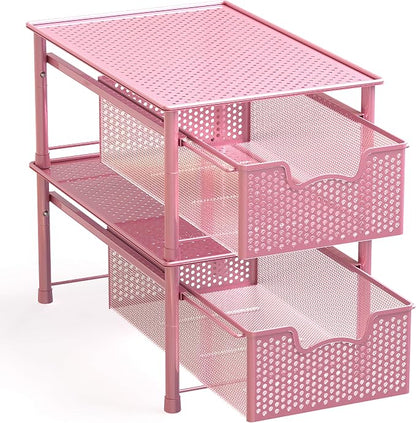 Simple Houseware Stackable Cabinet Basket Drawer Organizer - Image 4