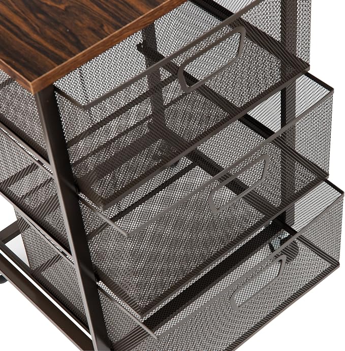 Mind Reader 3 Drawer Storage Organizer - Image 6