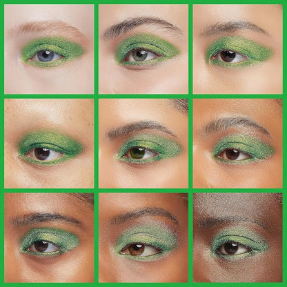 MAKI YIKA Glitter Eyeshadow Green Liquid Multichrome Eyeshadows Long Lasting - Image 4