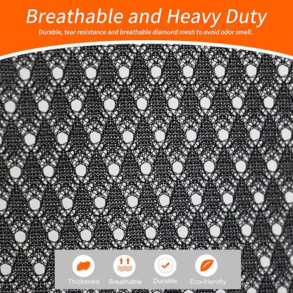 Polecasa Heavy Duty Diamond Mesh Laundry Bag, Machine Washable, Commercial Grade - Image 2