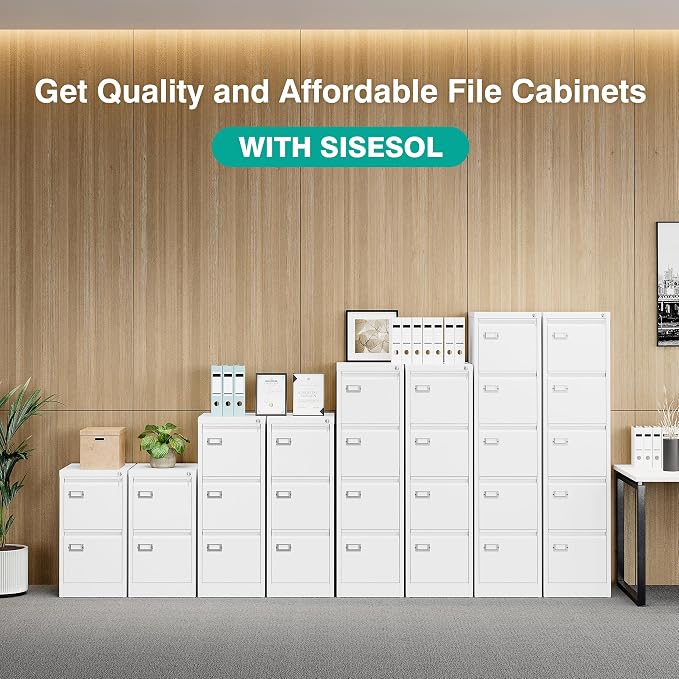 SISESOL 5 Drawer File Cabinet - Image 9