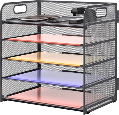 Supeasy 5 Trays Paper Organizer Letter Tray by SUPEASY