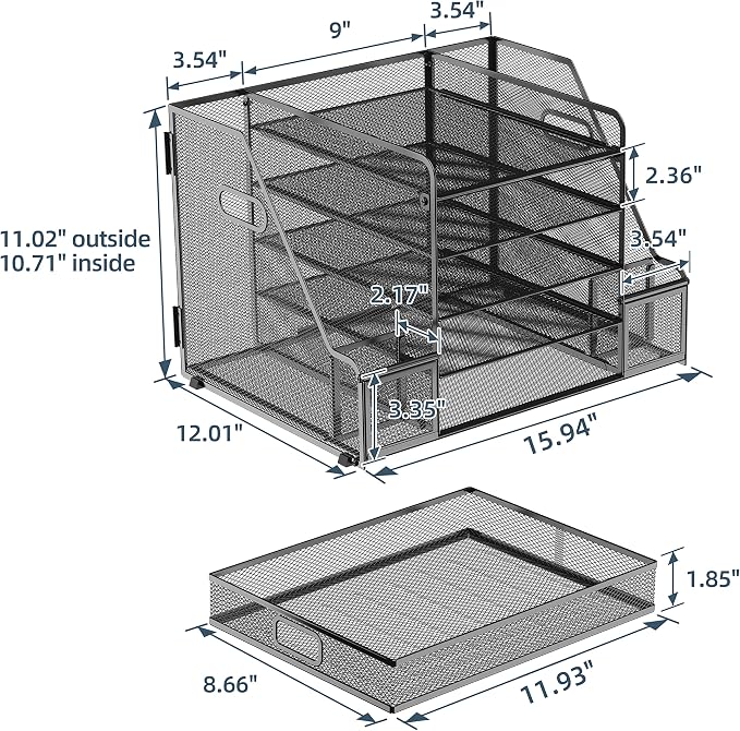 SUPEASY Mesh Desk Organizer - Image 6