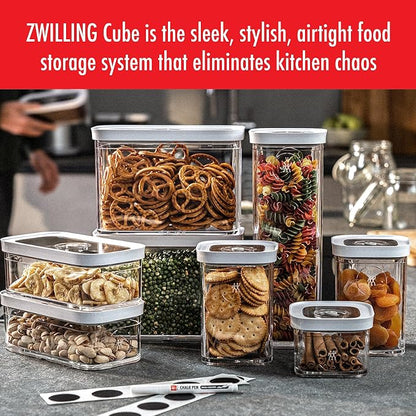 ZWILLING Fresh & Save Cube Box, Airtight Dry Food Storage Container, Medium Cube - Image 5