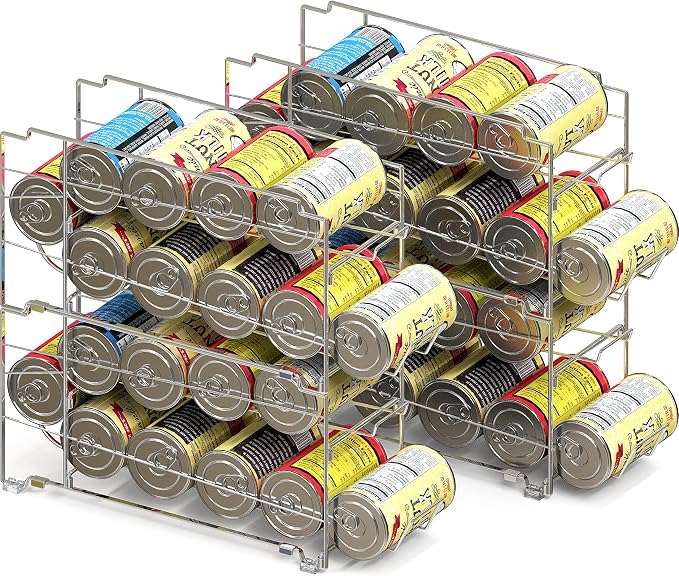 Simple Houseware Front Loading Can Dispenser, 4 Pack - Image 5
