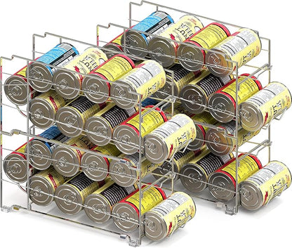 Simple Houseware Front Loading Can Dispenser, 4 Pack - Image 5